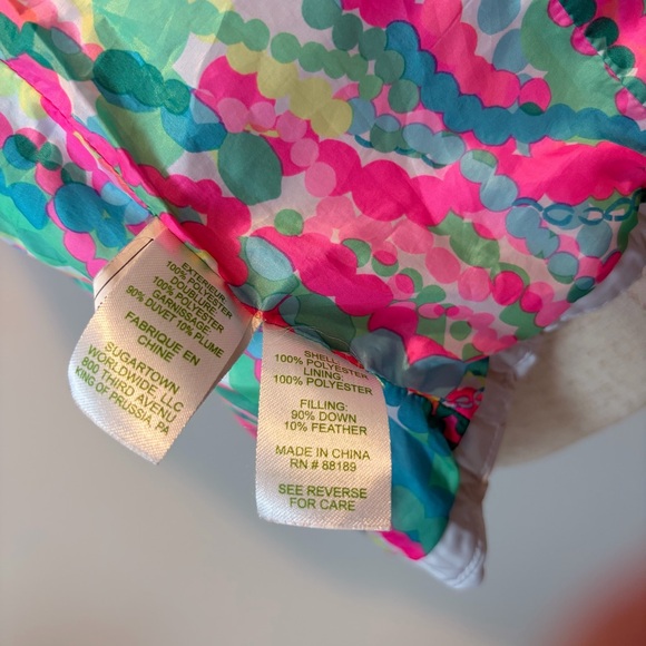 Lilly Pulitzer Isabella Puffer White Quilted Vest - Picture 8 of 12